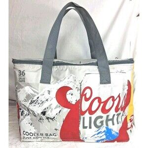 Coors Light Drink Cooler (36) 12 Oz. Cans Insulated Soft Party Game Day BBQ Bag